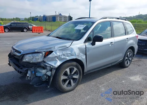 2018 Subaru Forester 2.5I z USA, uszkodzony, nr VIN JF2SJABC9JH450074
